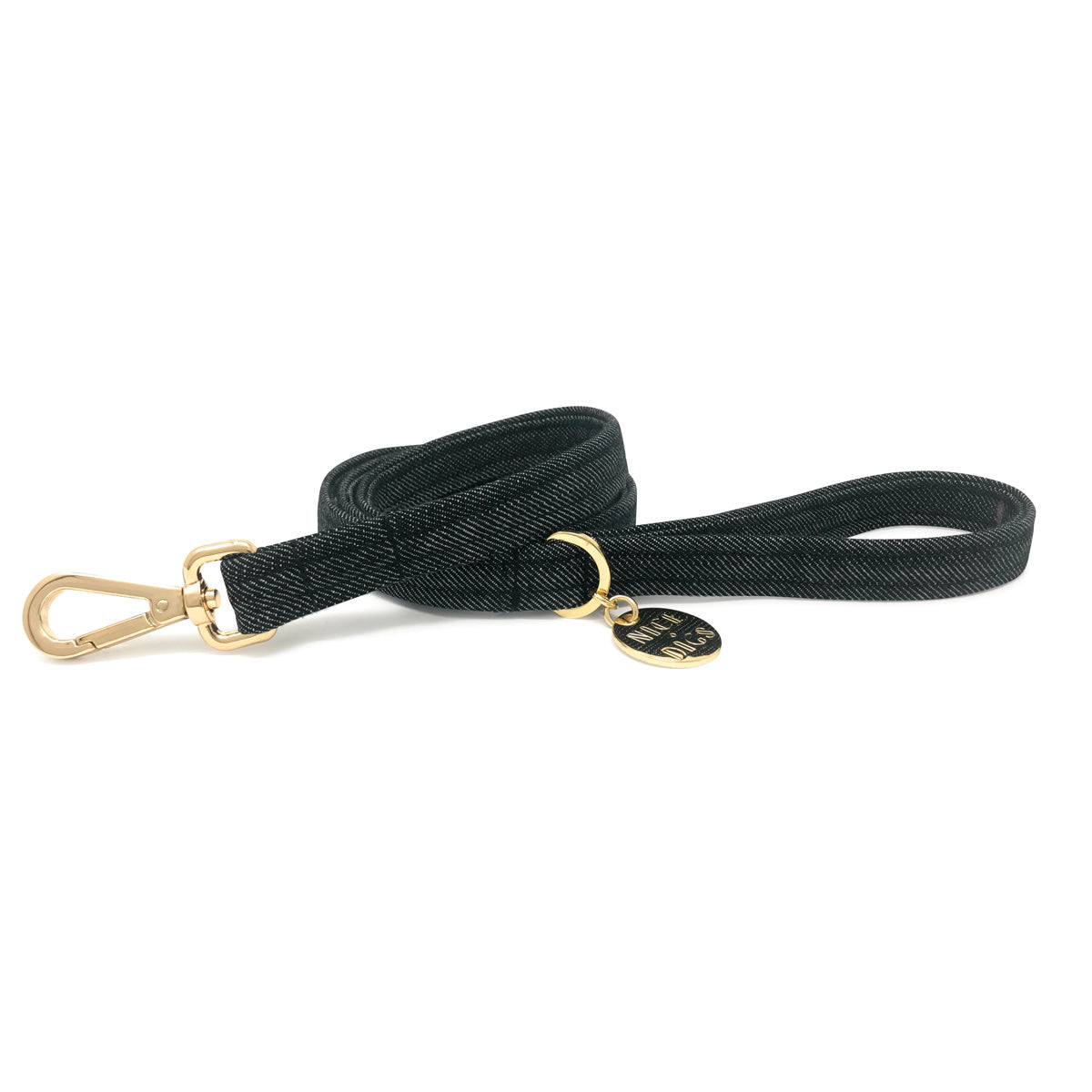 Black Denim Leash