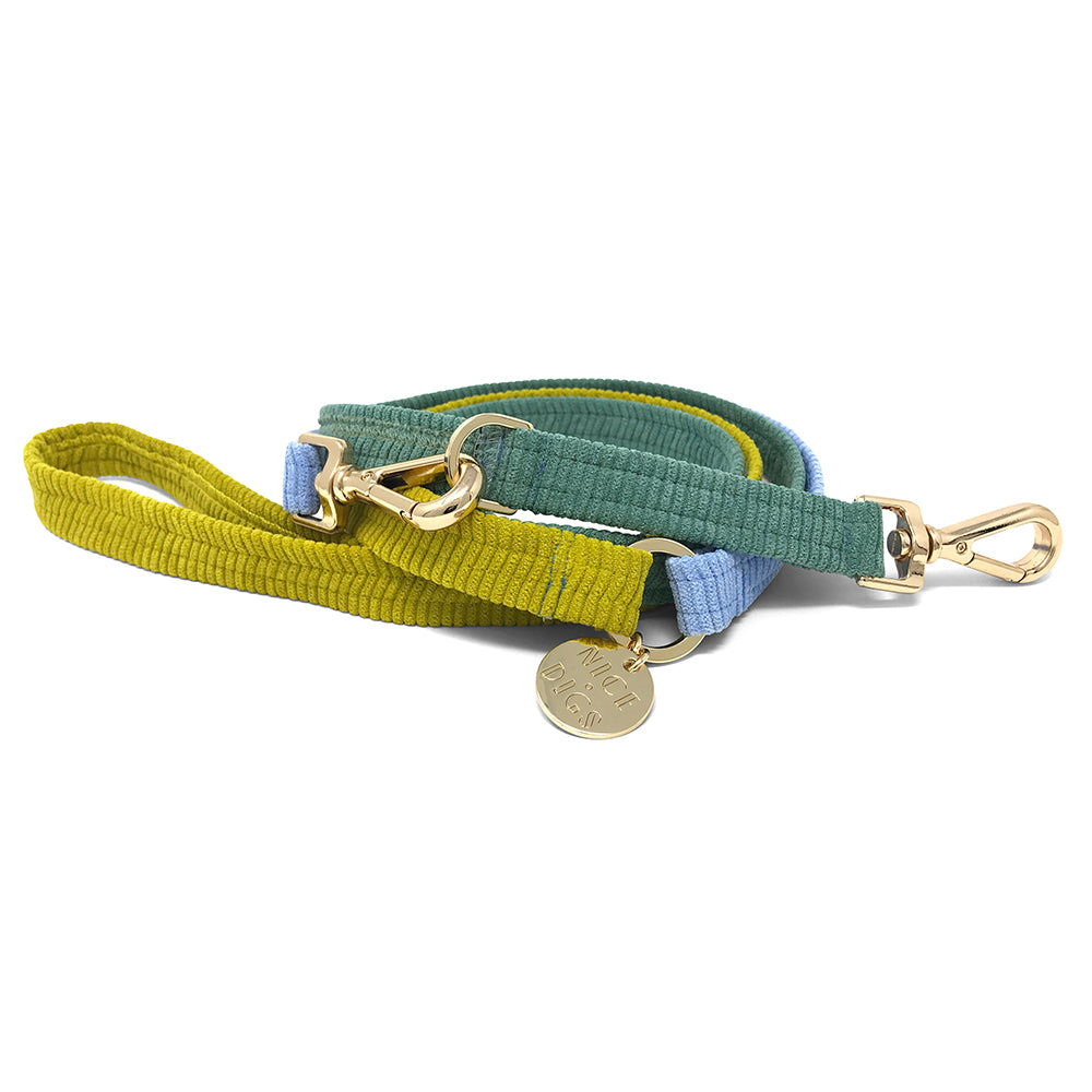 Cord Adjustable Dog Leash - Cloud Burst