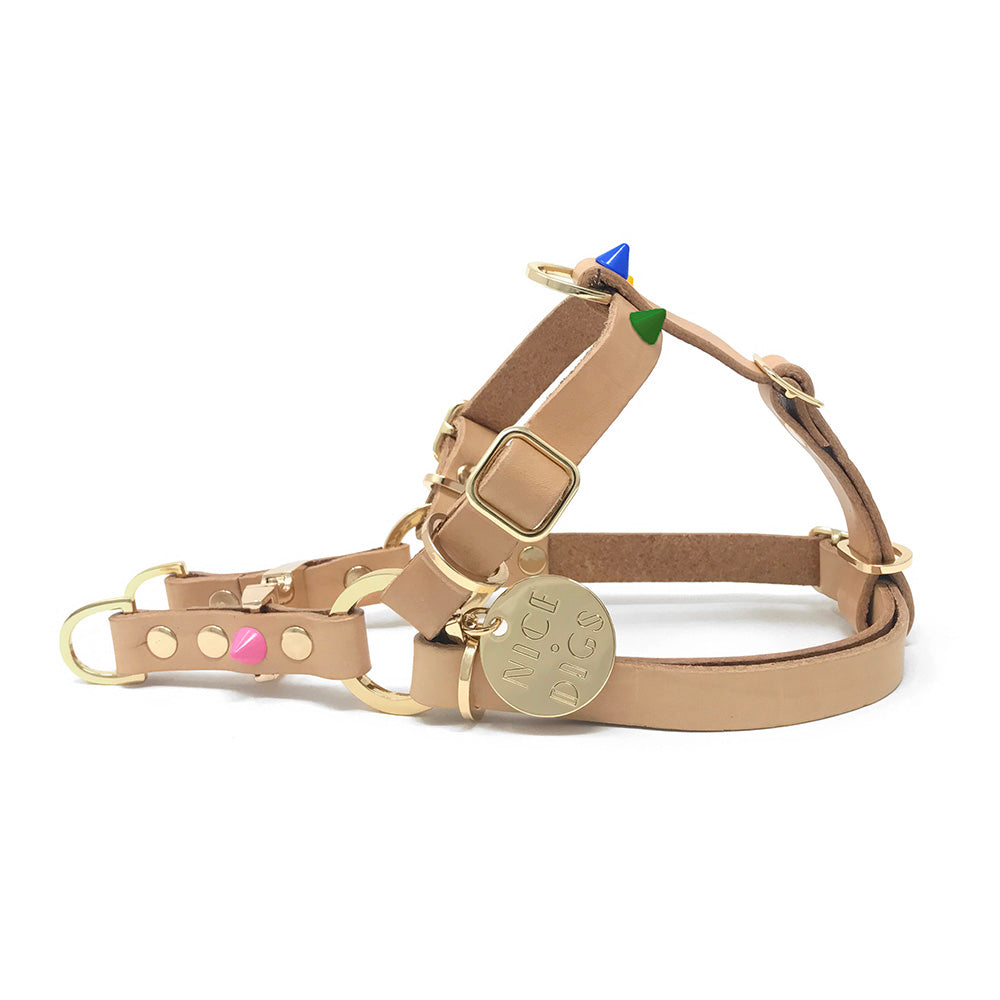 Tan dog outlet harness